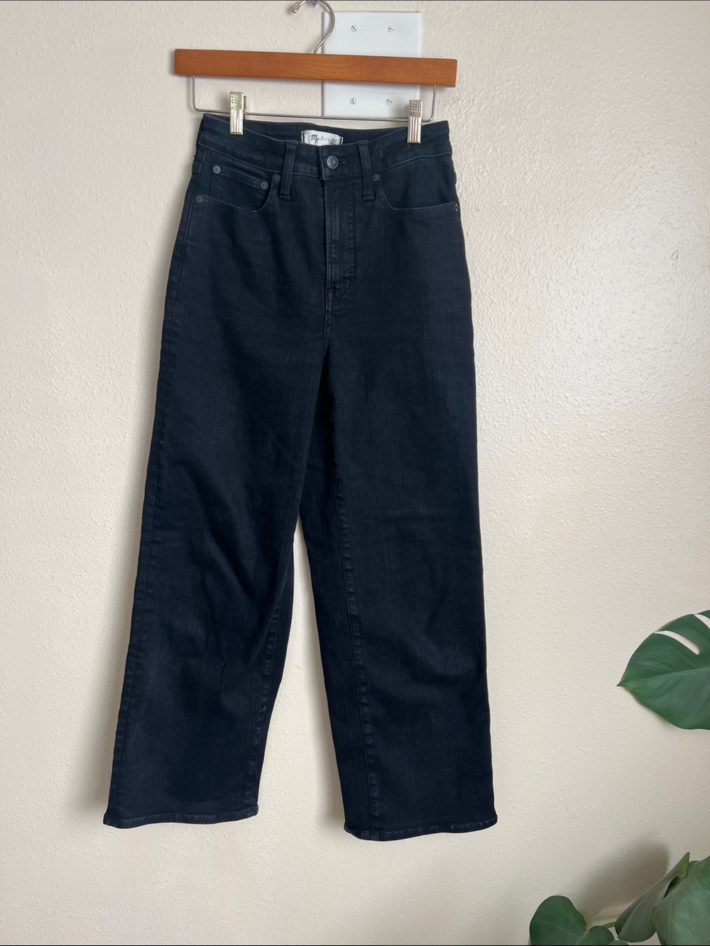 Madewell The Curvy Perfect Wide-Leg  Jeans